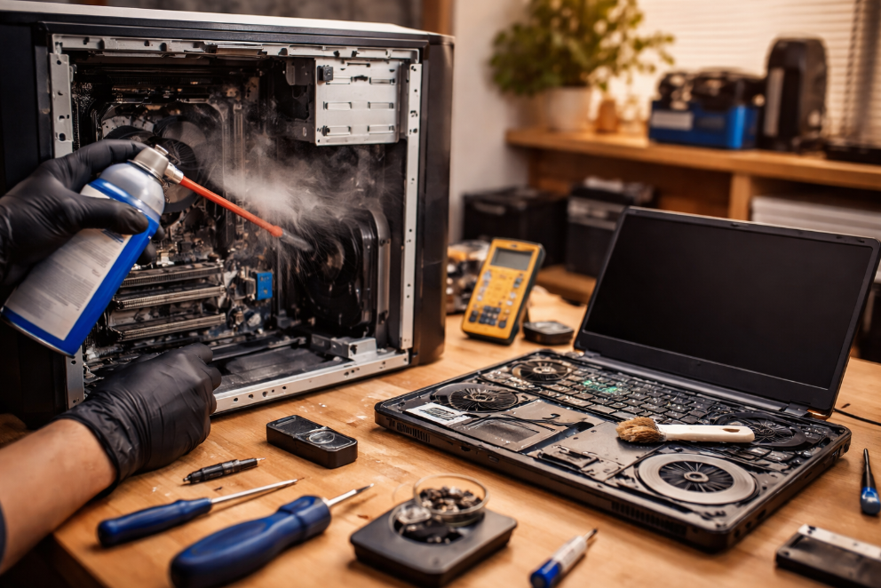 Computer clean and repair